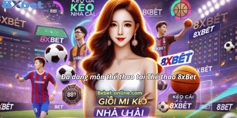 Đa dạng các môn thể thao 8xbet